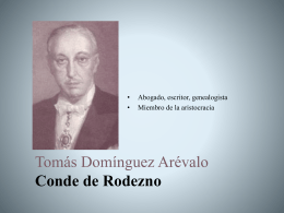 Tomás Domínguez Arévalo Conde de Rodezno
