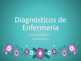 Diagnósticos de Enfermería_1CLASE