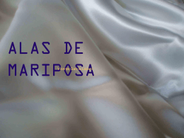 ALAS DE MARIPOSA - José Luis González Recio