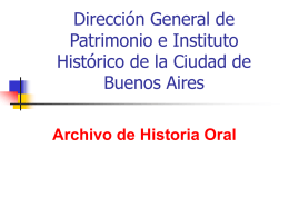 Dirección General de Patrimonio e Instituto
