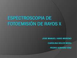 Espectroscopia Fotoelectrónica de rayos X