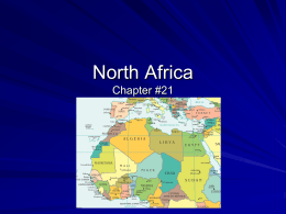 North Africa Chapter #21