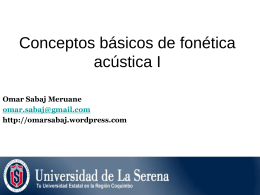 Fonética y Fonología del español