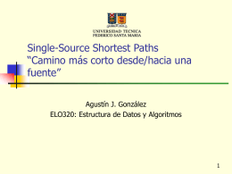 Single-Source Shortest Paths “ Camino más corto