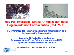 Red Panamericana para la Armonización de la