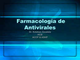 Farmacología de Antivirales
