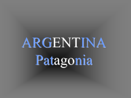 Esta es la Patagonia parte de nuestro pais. ¡Lo