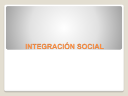 Modelo de integración socio