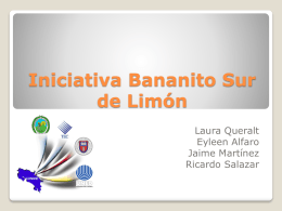 Iniciativa Bananito Sur de Limón