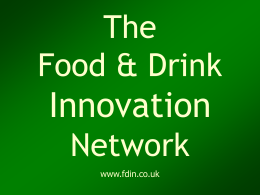 JHCI - The Food & Drink Innovation Network