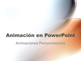 Animación en PowerPoint