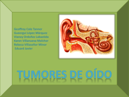 Tumores de oído