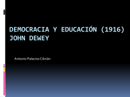 Democracia y educación (1925) john dewey -