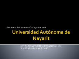Universidad Autónoma de Nayarit