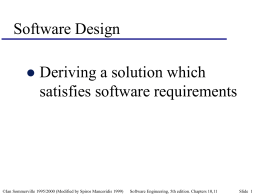 Software Engineering - University of Waterloo