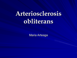 Arteriosclerosis obliterans