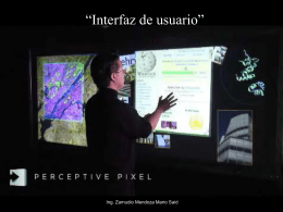 Interfaz de usuario” - Análisis y Diseño Orientado