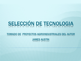 SELECCIÓN DE TECNOLOGIA POR JORGE E. RIVERA