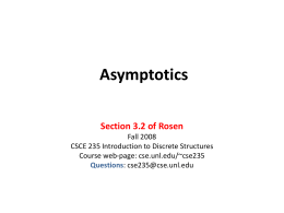 Introduction to Discrete Structures Introduction