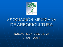 ASOCIACIÓN MEXICANA DE ARBORICULTURA