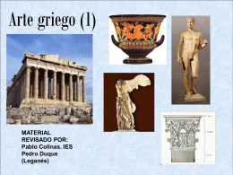 El arte griego - Materiales didácticos adaptados