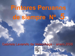 5 PINTORES PERUANOS Nº 5