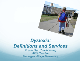 DYSLEXIA - Killeen Independent School District