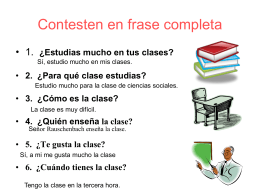 ¿Qué significa? Translate the following sentences