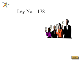 Ley No. 1178
