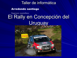 El Rally en Concepción del Uruguay