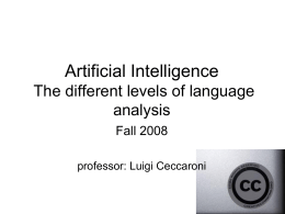 Artificial intelligence - Universitat Politècnica