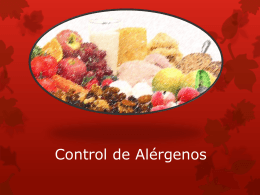 Control de Alérgenos