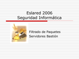 WALC 2004 Track 6. Seguridad Informática