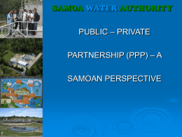 SAMOA WATER AUTHORITY