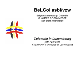 BeLCol asbl/vzw - Chambre de Commerce