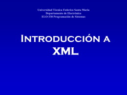 Introducción a XML