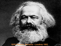 Marx: Materialismo dialéctico Materialismo