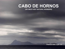 CABO DE HORNOS - vitanoble | Otro sitio más de
