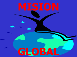 Misión Global - Ministerio Crecer