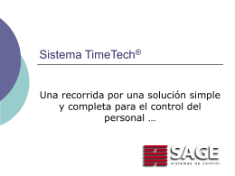 Sistema TimeTech®