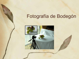 Fotografía de Bodegón