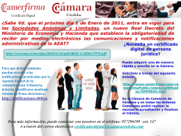 Diapositiva 1 - Cámara de Córdoba
