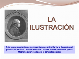 Kant y la Ilustración - INTEF