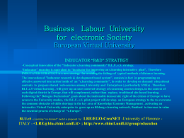E. V. U. European Virtual University