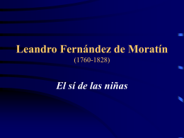 Leandro Fernández de Moratín (1760