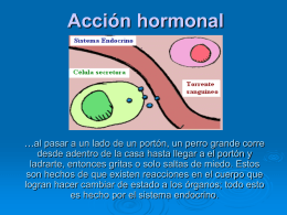 Acción hormonal