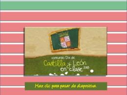 Diapositiva 1 - Concurso Día de Castilla y León en