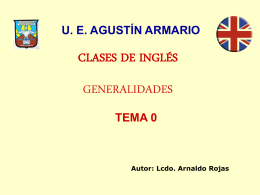 CLASES DE INGLÉS - C C B SANTA CRUZ | Liceo