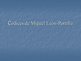 Códices de Miguel León