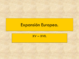 Expansión europea. - Colegio San Juan Evangelista
